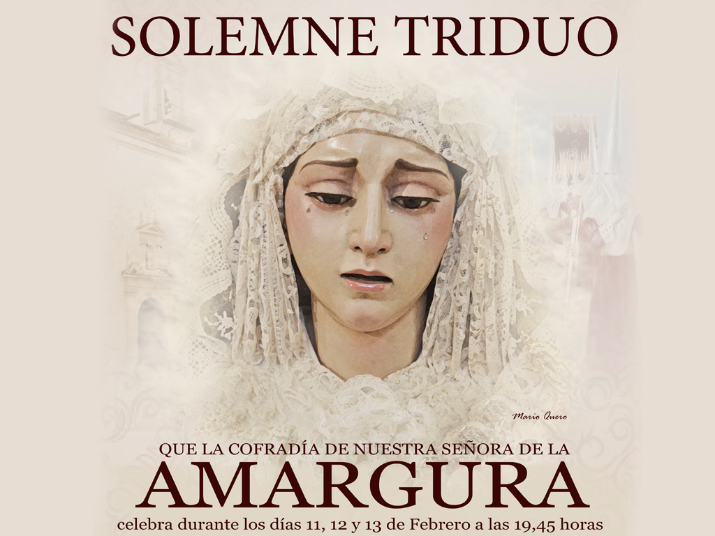Triduo Nuestra Señora de la Amargura 2016